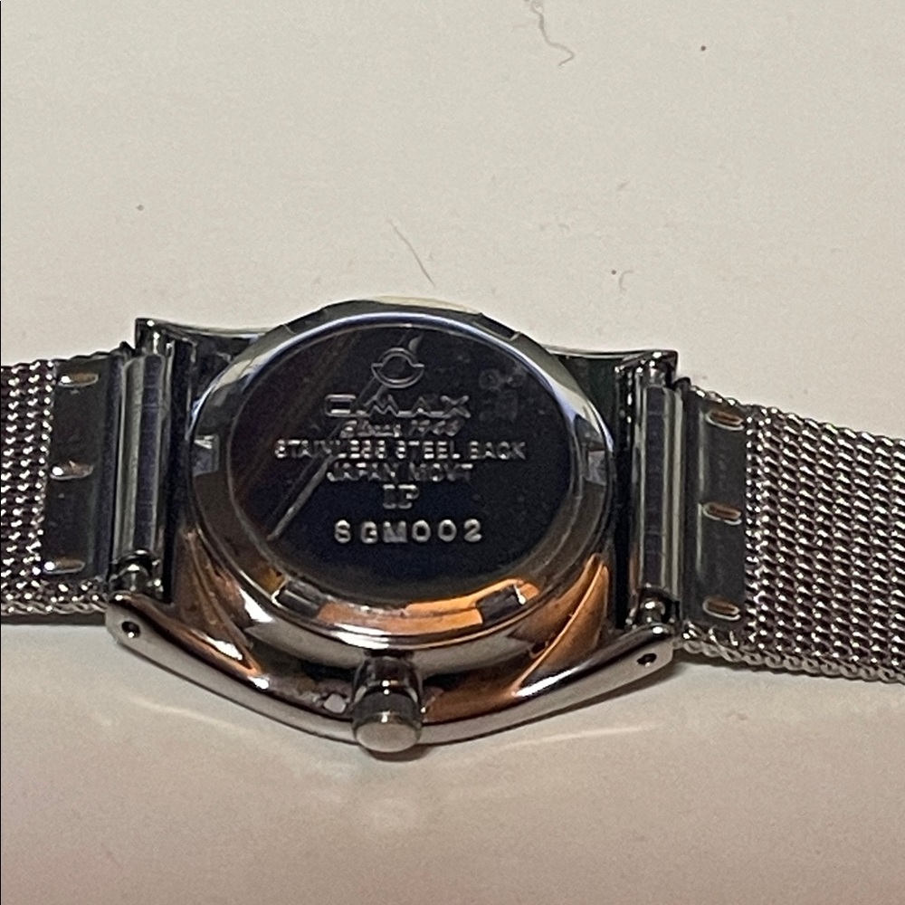 NWT - Omax Silver Women's Watch - Picture 6 of 9